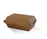Snack Box Regular Brown Corrugated Plain Brown 200pc/ctn (PCB6)